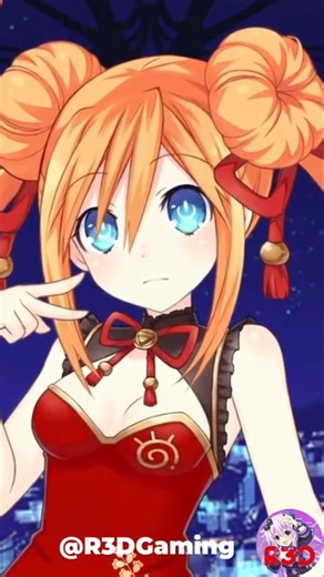 Orange China 🧡 #OrangeHeart #Hyperdimension #Neptunia #Shorts #NewYear #Uzume #HappyNewYear #Lunar