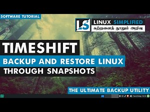 Timeshift | How to backup and restore your computer through snapshots? | Tamil Linux Tutorial