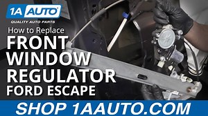 How to Replace Front Window Regulator 2008-12 Ford Escape