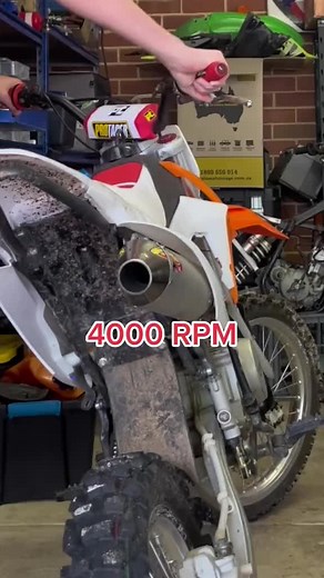 Pitbike Deli Rev Limiter Tuning at 8000 RPM