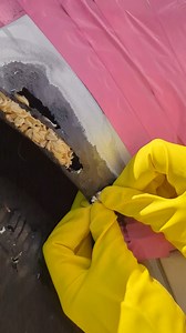 24M views · 26K reactions | How to fix rust holes with instant noodels! | Marius RBE | Facebook