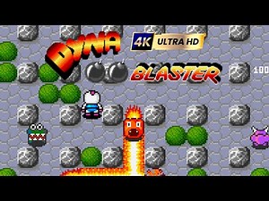 Dyna Blaster (Bomberman) | Round 2 | Playthrough PC DOS 4K