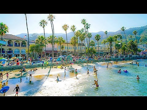 A Walk Up The Crescent, Avalon, Catalina Island
