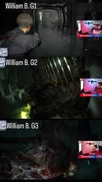 Os 3 estágios do William Birkin do RE2 Remake #residentevil #viral #melhoresmomentos #gamer #shorts