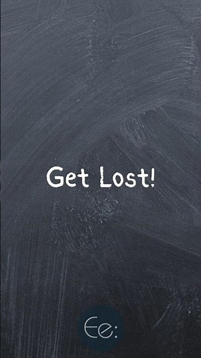 Get Lost! 🚶What Does it Mean? by English explained #phrases #idioms #expression #meaning #explained