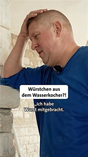 Die wichtigste Regel am Bau: „Finger weg von meiner Wurst!“ 🚫🌭