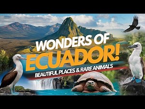 Wonders of Ecuador in 4K | Beautiful Places & Rare Animals #Ecuador#EcuadorTravel#AmazonRainforest