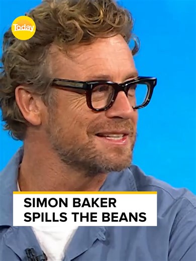 Simon Baker Reveals Exciting Secret About Scarpetta