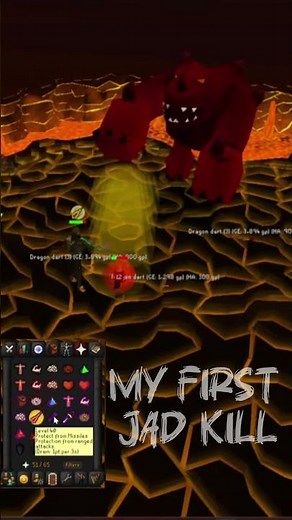 Osrs: Fight Caves (Jad Gameplay) #osrs #runescape #oldschoolgaming