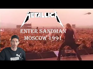 Metallica Moscow 1991 "Enter Sandman" (REACTION)