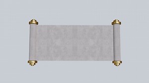 Animation Of Open Old Paper Scroll 3d Full Stock Motion Graphics SBV-348715843 - Storyblocks