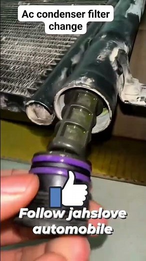 Easy way to change AC condenser filter