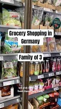 How We Grocery Shop Living in Germany 🇩🇪