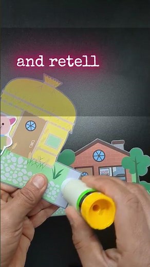 Three Little Pigs Crown Craft | Easy Cut and Paste Printable for Kids