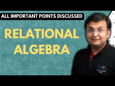 6.2 Introduction To Relational Algebra in DBMS in Hindi