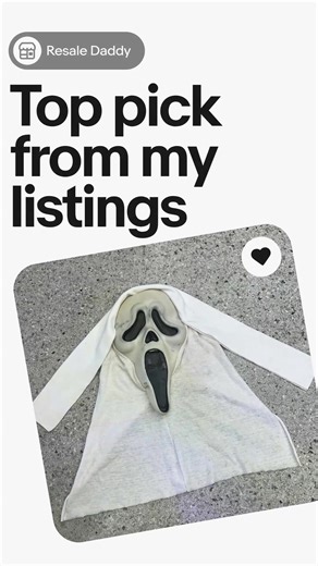 eBay : https://ebay.us/m/PrUJF8 Glow in the dark Scream Ghost Face Mask! 👻✨ #SpookyVibes #HalloweenFun | Resale Daddy