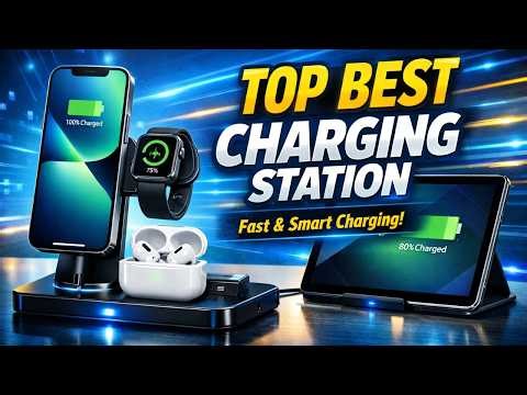 Top 10 Best Charging Stations for Multiple Devices (Fast & Smart Charging)