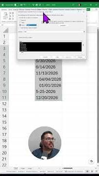 Crazy Dates ⚠️ MM/DD/YYYY in Excel? Here's how to fix it NOW