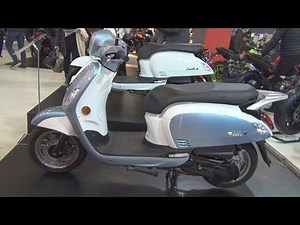 SYM Fiddle III 125i Blue (2019) Exterior and Interior