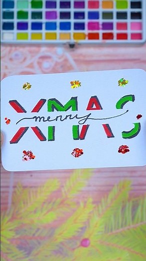 Creative Watercolor Painting Ideas for Christmas 🎄🎨 Easy & Beautiful Art