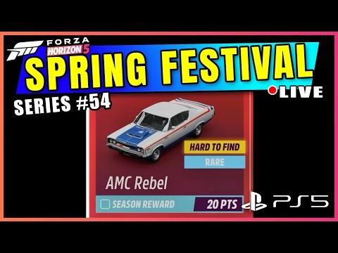 FORZA HORIZON 5 Spring Festival Playlist Guide | Series 54 | PS5 Pro Gameplay