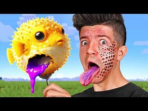 Trying to Eat EVERY Minecraft Item! - EXTENDED