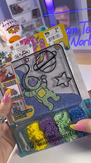 186K views · 480 reactions | Squishy Foam Art #sensory #asmr #crafts #art | Dream Team’s World | Facebook