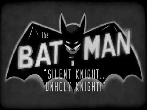 Batman: Black and White - "Silent Knight... Unholy Knight!"