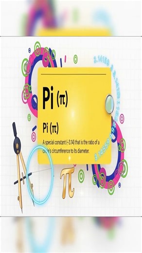 Meet Pi: The Universe's Magic Constant That Never Ends (3.14...)! 🥧🌌