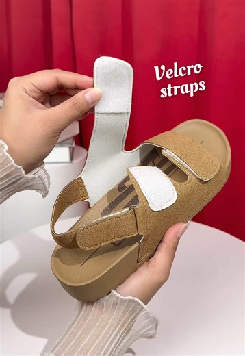 Comfortable Women's Sandals with Velcro Straps
