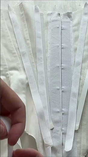 Edwardian S-Bend Corset | Quick Sewing Tutorial #shorts