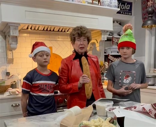 Kristmas Eve Kitchen Karaoke with KiKi’s Krewe, aka grandsons Gill and George on backup and Griffin Abel on camera. My totally cringe tribute to queen Darlene Love. Merry Christmas Y’all! | Mary Kay Andrews