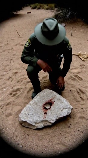 What Left This Bloody Mark on the Rock? #Mystery