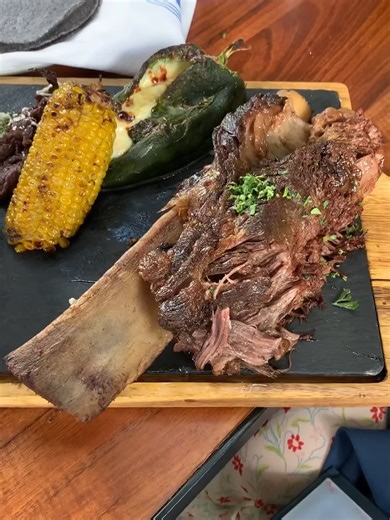 Bone-In Beef Short Rib Taco Platter!