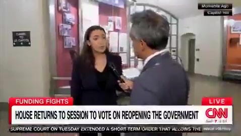 🚨 BREAKING: Chuck Schumer is frantic behind-the-scenes now that AOC is PUBLICLY gunning for his 2028 Senate seat AOC: “We are talking about a coordinated effort of 8 senators with the KNOWLEDGE of Leader Schumer, voting to break with the entire Democrat Party in exchange for NOTHING!” | Kate Collins