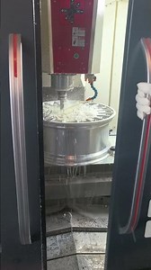 Forging wheel hub modification and manufacturing process #customcarwheels #alloywheel