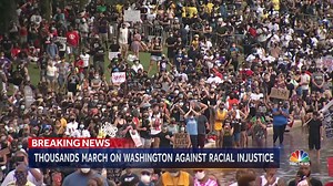 670K views · 6.6K reactions | WATCH: Thousands gather to commemorate March on Washington. https://nbcnews.to/3gylC1K | NBC Nightly News with Tom Llamas | Facebook