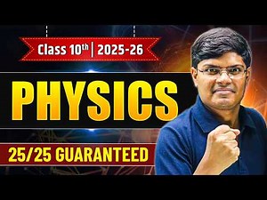 Class 10 - Complete Physics One Shot 🔥 | CBSE Boards Exam 2026 | Saransh Sir