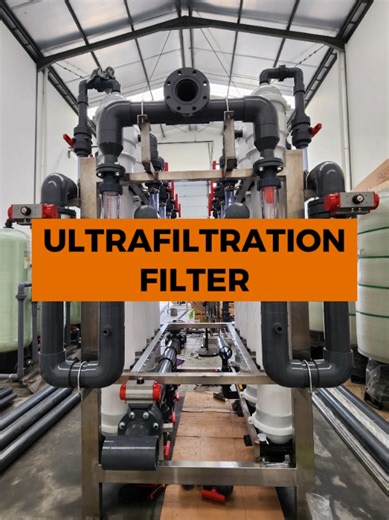 Ultrafiltration Filter. #fyp #viral #WaterTreatment #UF #velocity