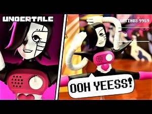 The OFFICIAL UNDERTALE Mettaton EX Posable Figurine!! (OH YES)