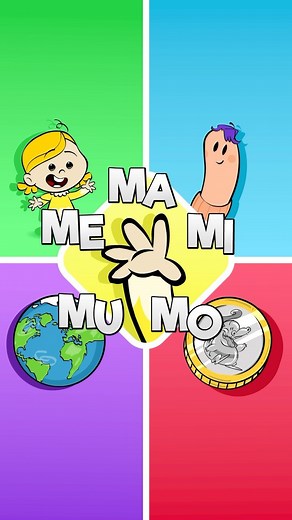 Fonemas com M - Ma Me Mi Mo Mu - Link YouTube: https://youtube.com/shorts/Ek7AZZp8qqY?feature=shared #Jacarelvis #videoinfantil #desenvolvimento #galinhapintadinha | Jacarelvis
