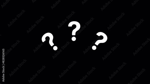 question mark animation, question mark background, Q mark, question mark flat design, Frequently asked questions 4K video.