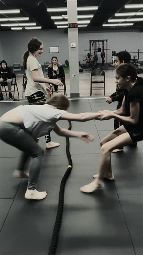 Grab yourself a chance to try class for free! Check out our kids building grip strength and team work!! | Valkyrie Jiu-Jitsu