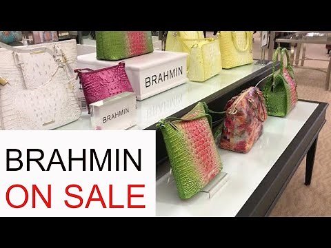 Brahmin bags on sale at Dillards