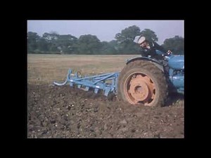 Ford Ransomes implements old farm machinery film