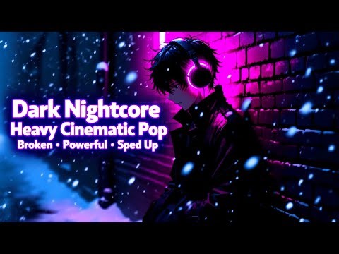 Nightcore Male Edition • Dark Pop-Rock Mix (Sped Up) — Power, Pain & Fire