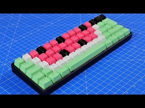 Corsair PBT double-shot keycaps are awesome (with Stop Motion)