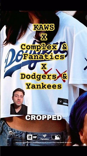 Kaws is collaborating with complex and fanatics for the Los Angeles Dodgers and the New York Yankees