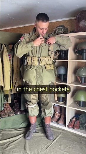 The Complete Gear of an 82nd Airborne Soldier #wwii #ww2
