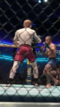 NEVER take a punch to the gut like this 💀 #ufc #mma #knockout
